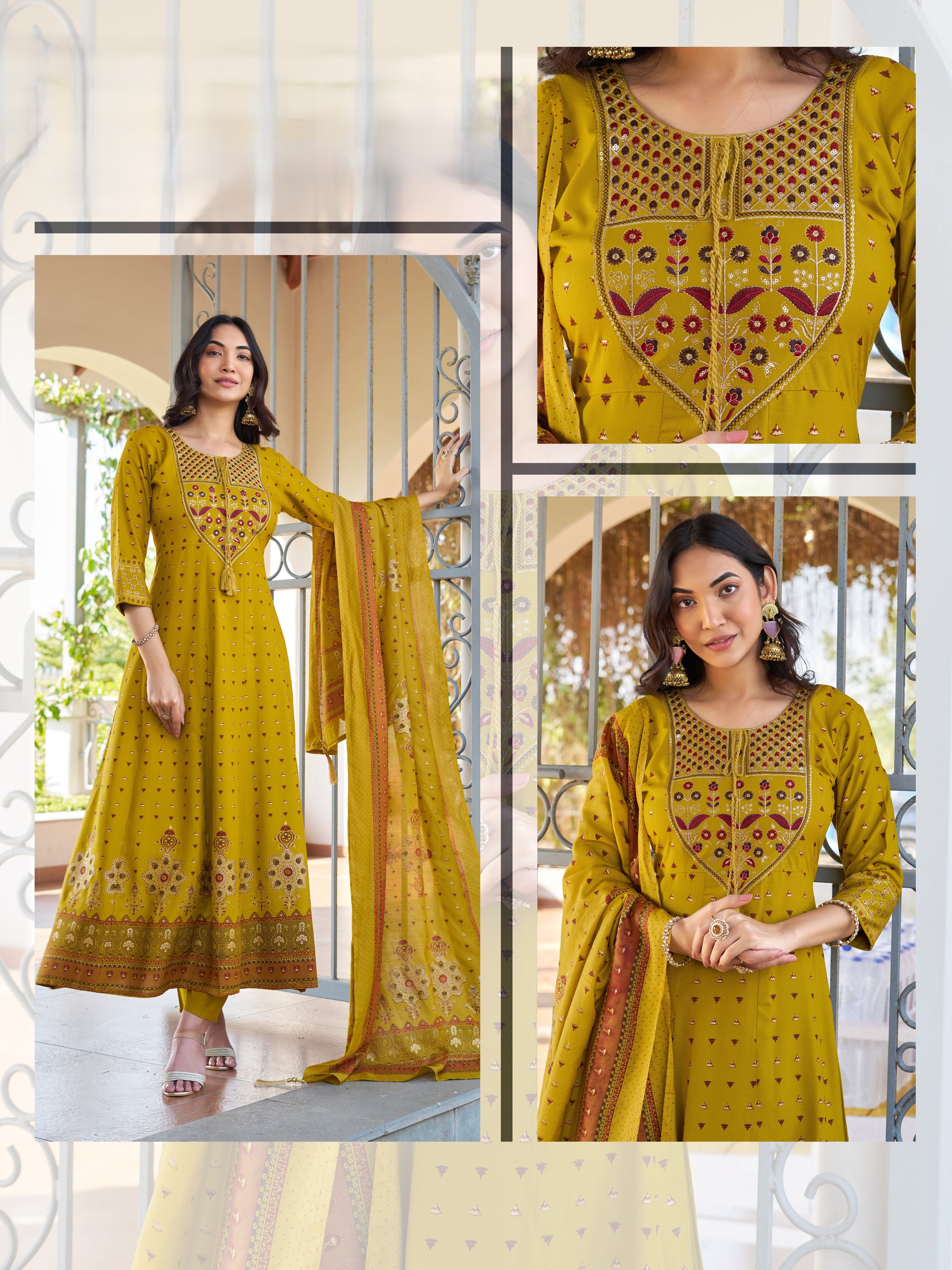 Mahira Flair Suit - Roop Darshan