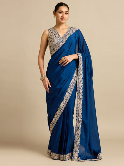 Neema Silk Choli Saree