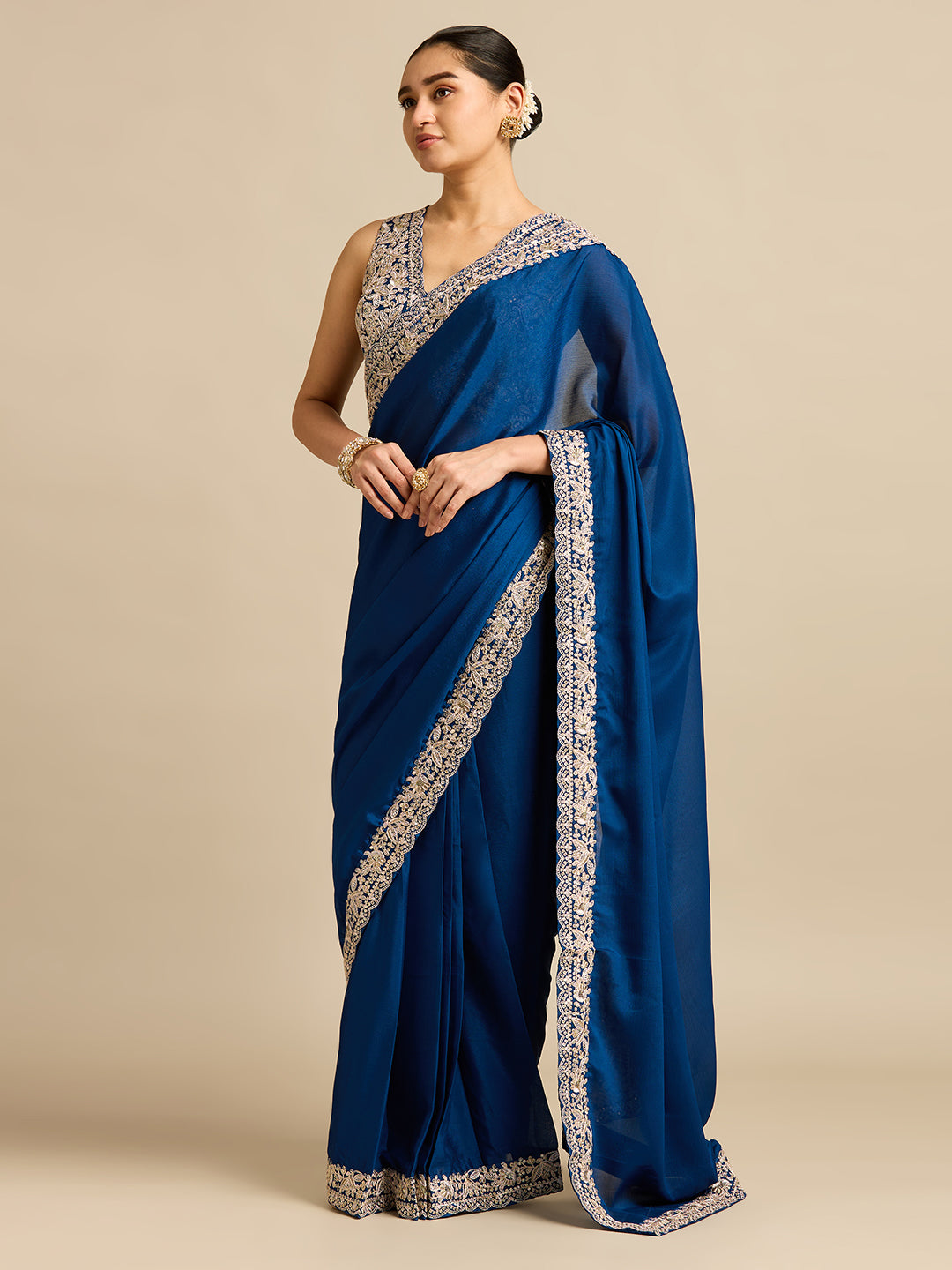 Neema Silk Choli Saree