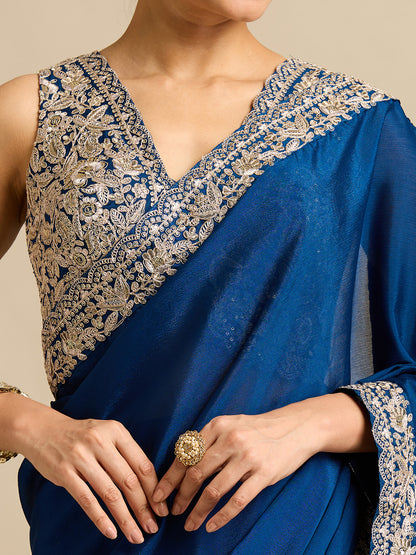 Neema Silk Choli Saree