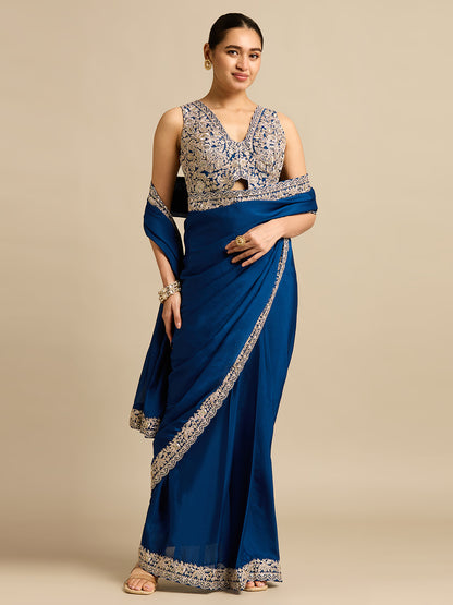 Neema Silk Choli Saree