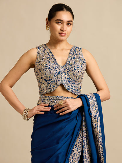 Neema Silk Choli Saree