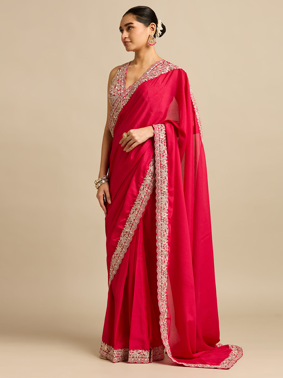 Neema Silk Choli Saree