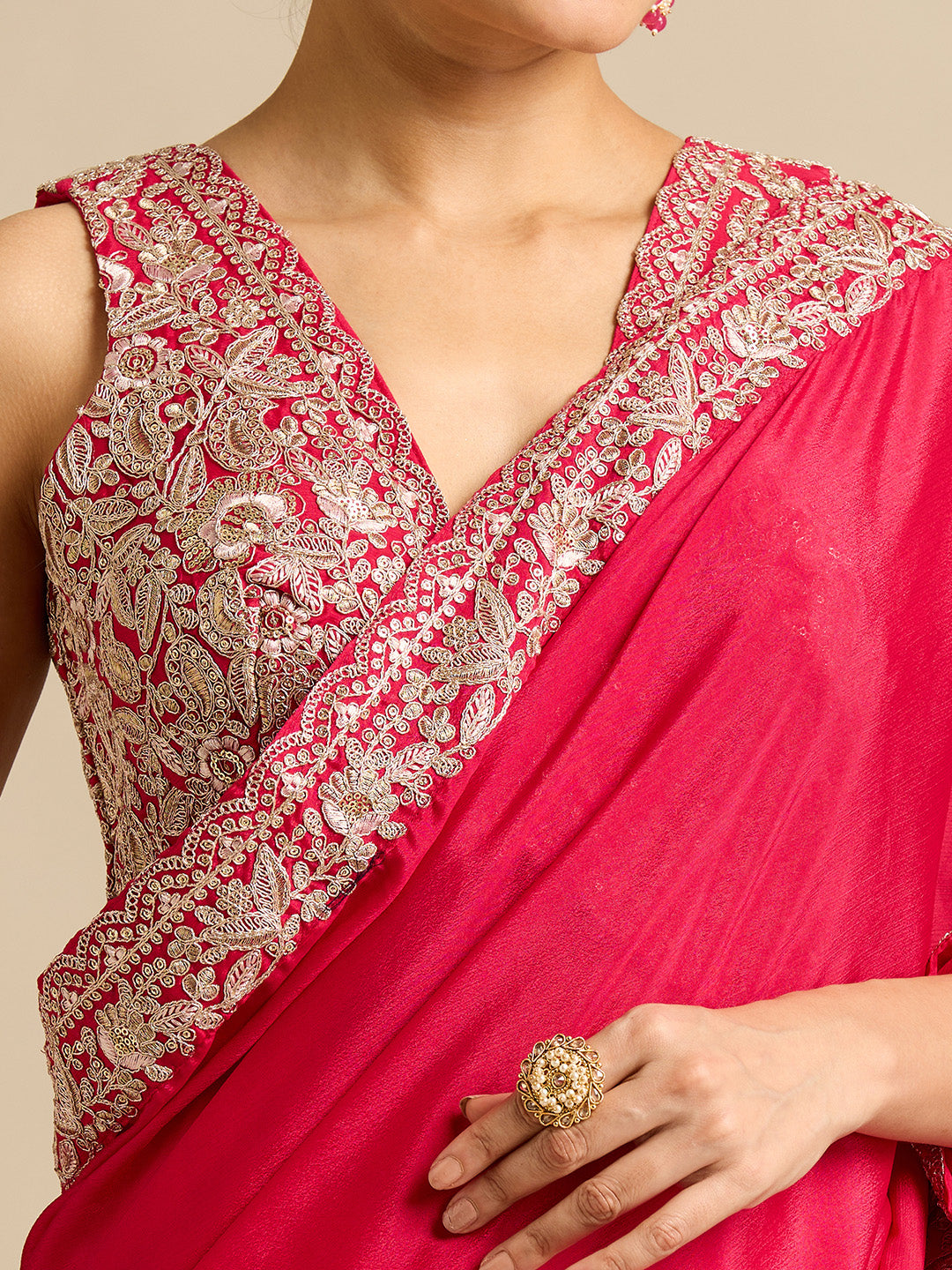 Neema Silk Choli Saree