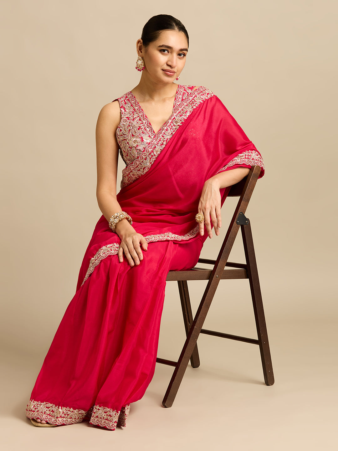Neema Silk Choli Saree