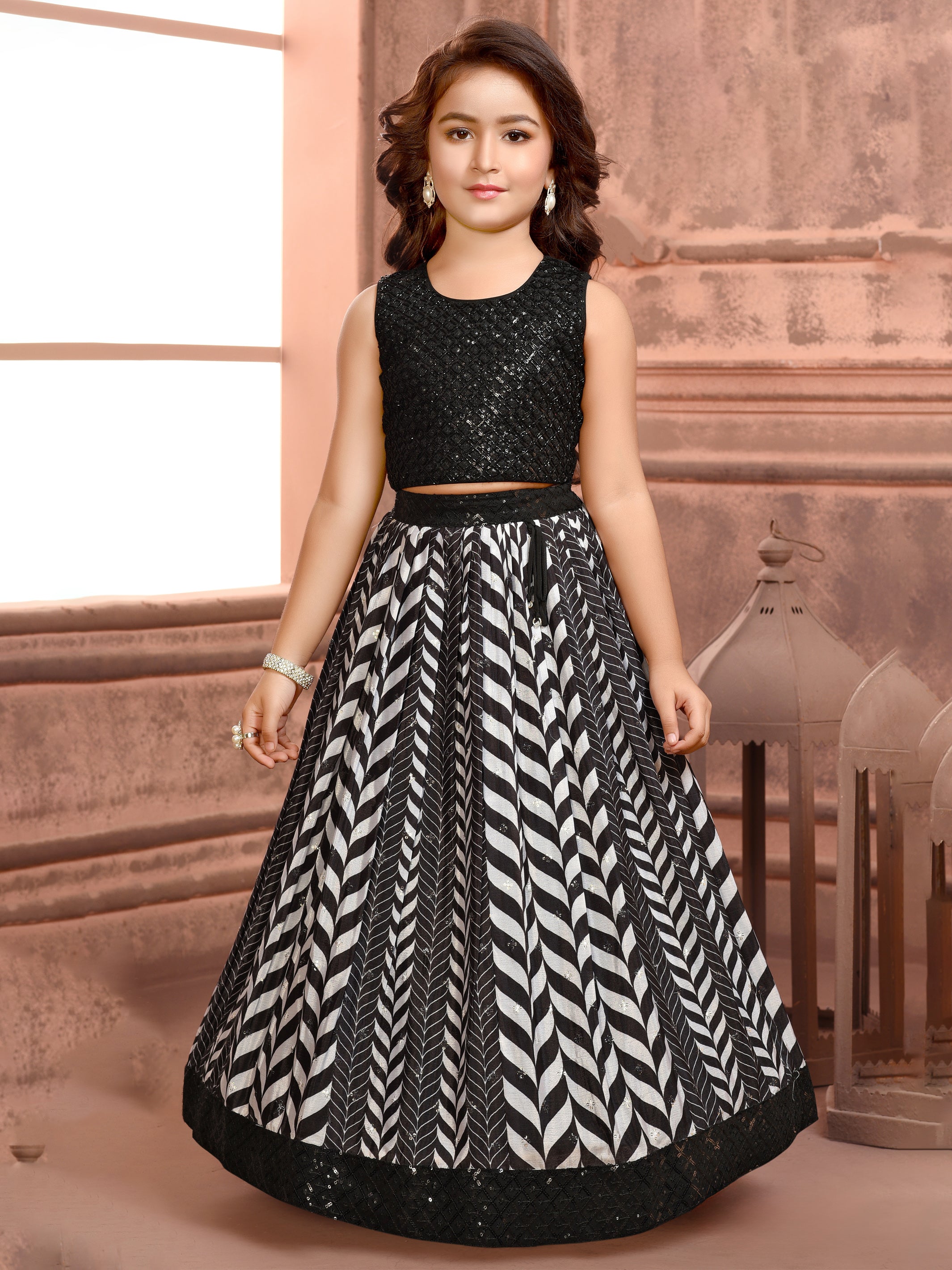 Girls Lehenga Choli Suit Roop Darshan