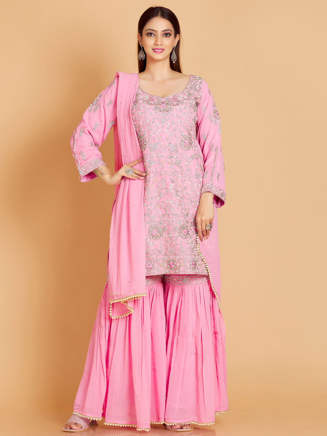 Radhika Sharara Suit - Roop Darshan