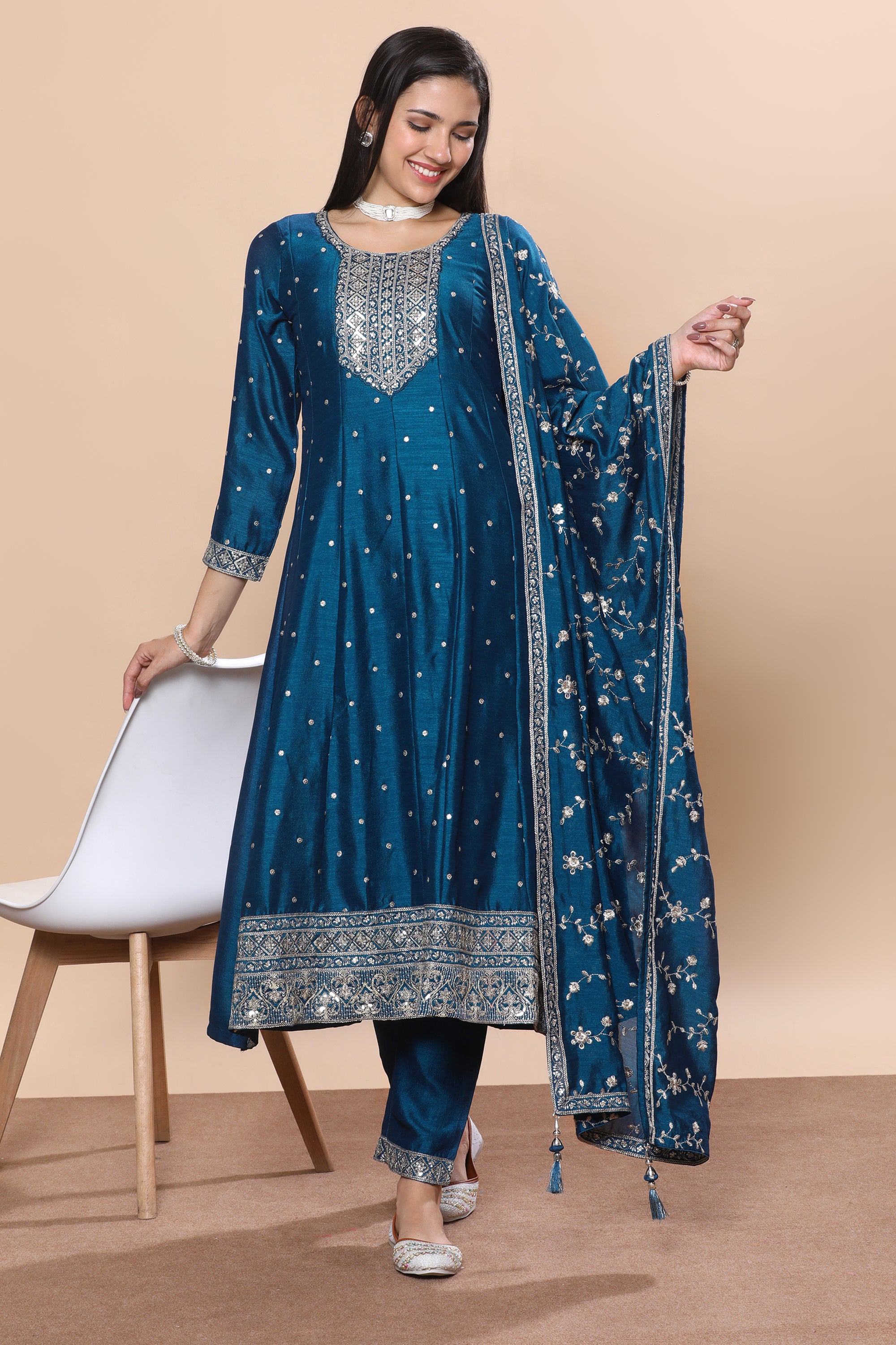 Naima Flair Kamiz &amp; Pant - Roop Darshan