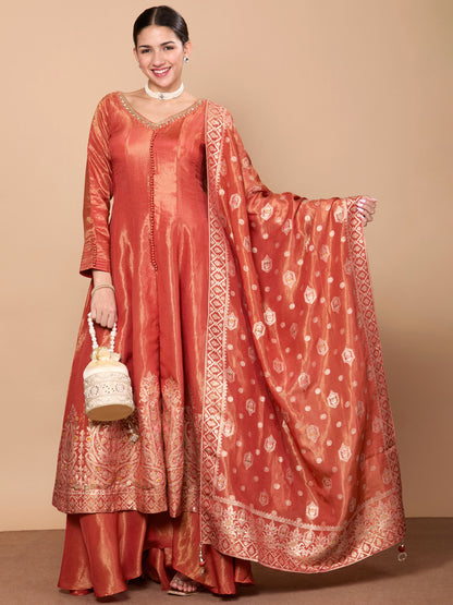 Falguni Flair Palazzo Suit - Roop Darshan