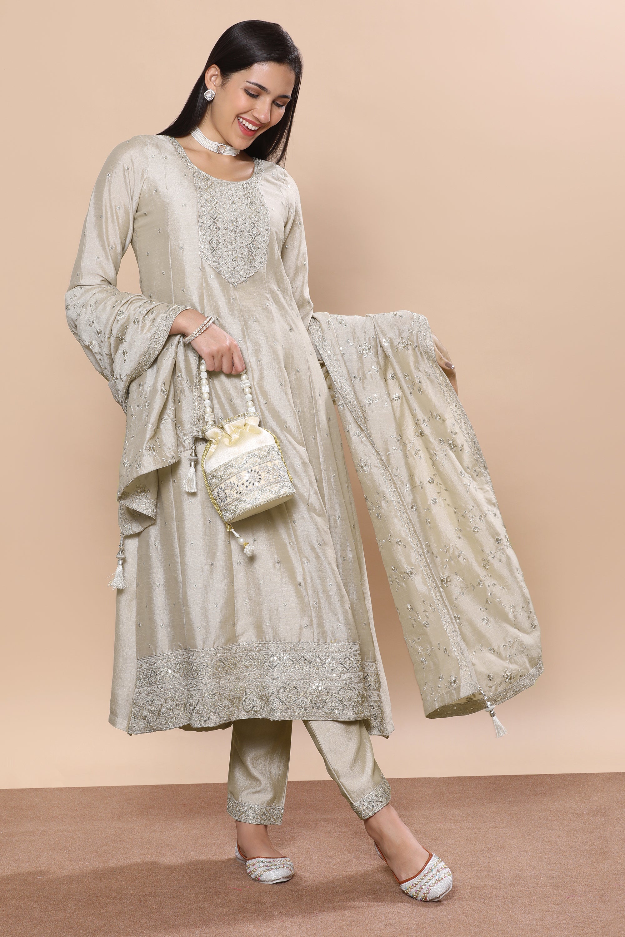 Naima Flair Kamiz &amp; Pant - Roop Darshan