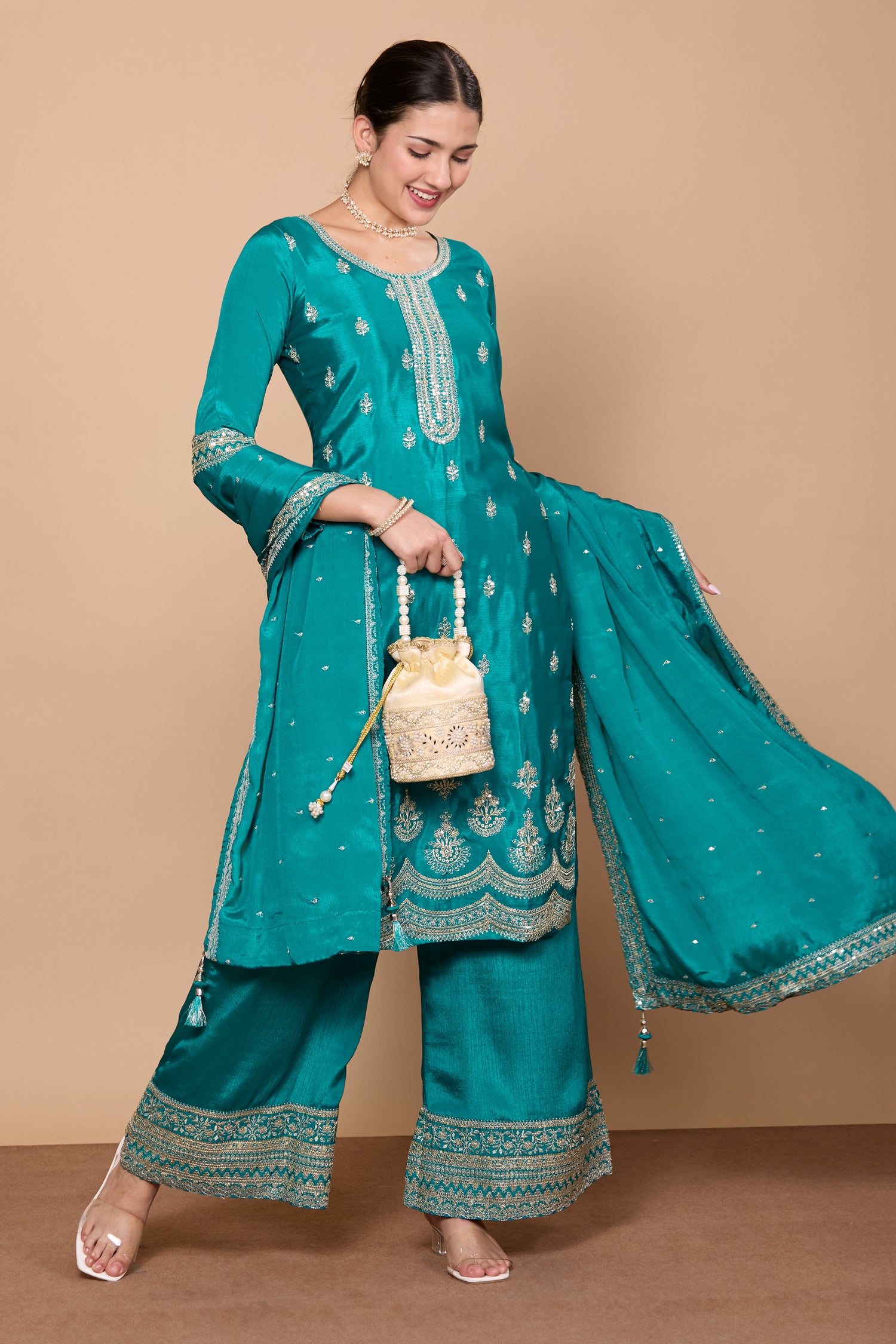 Chaitri Palazzo Suit