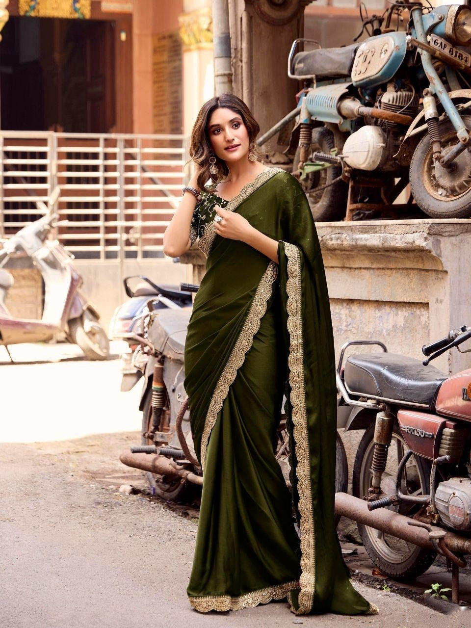 Nyasa Choli Saree
