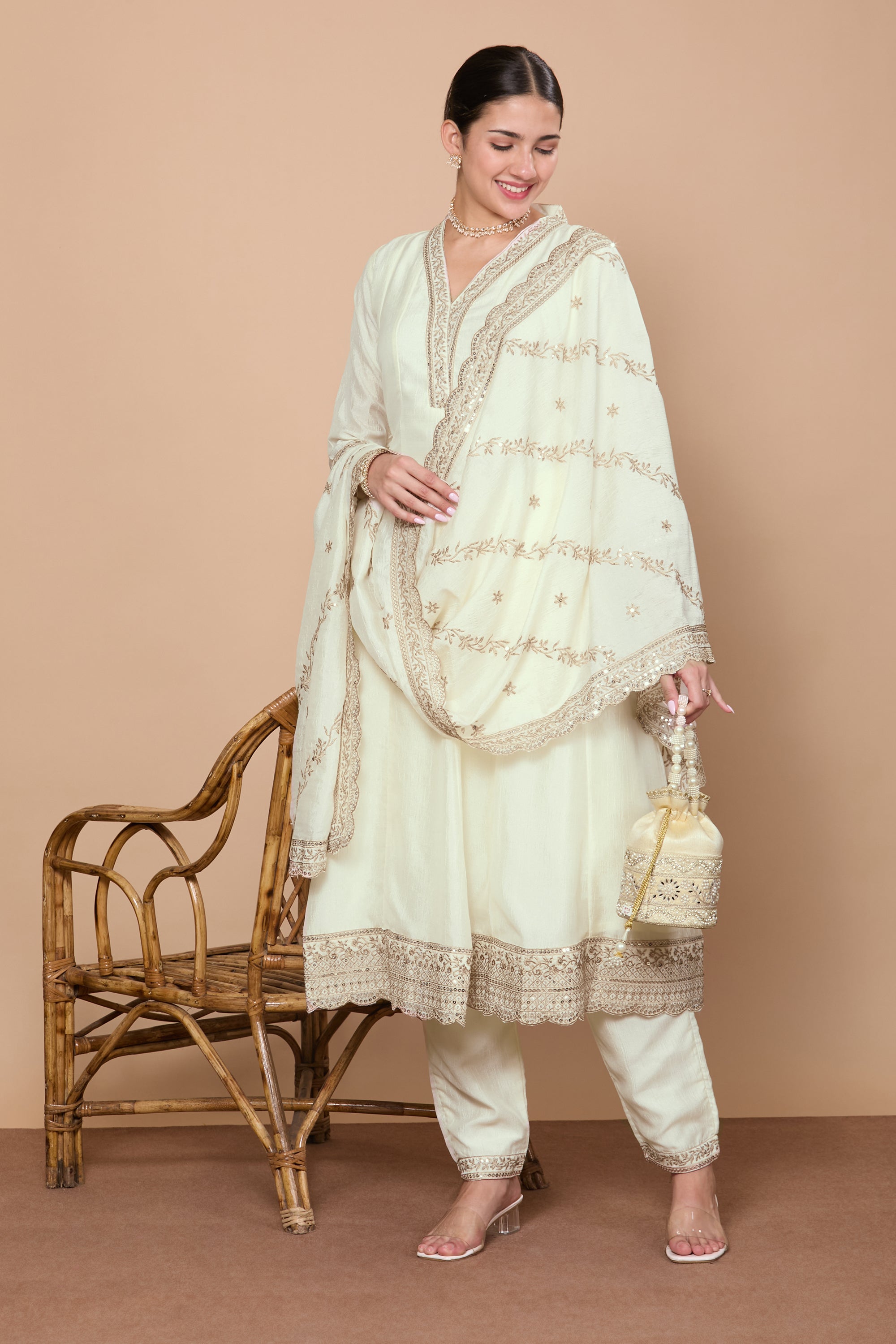 Aarohi Flair Kamiz &amp; Pant - Roop Darshan