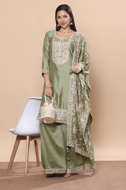 Deepali Palazzo Suit - Roop Darshan