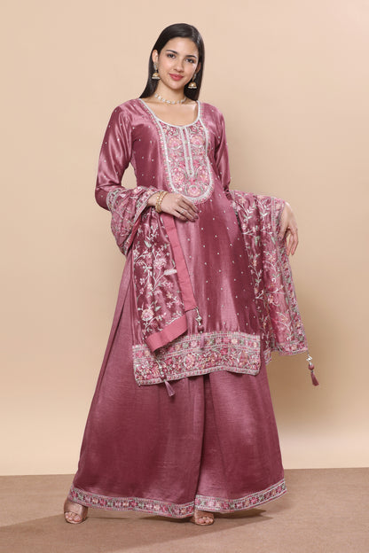 Deepali Palazzo Suit - Roop Darshan