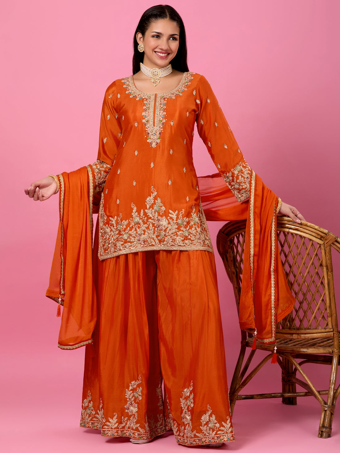 Gauri Palazzo Suit - Roop Darshan