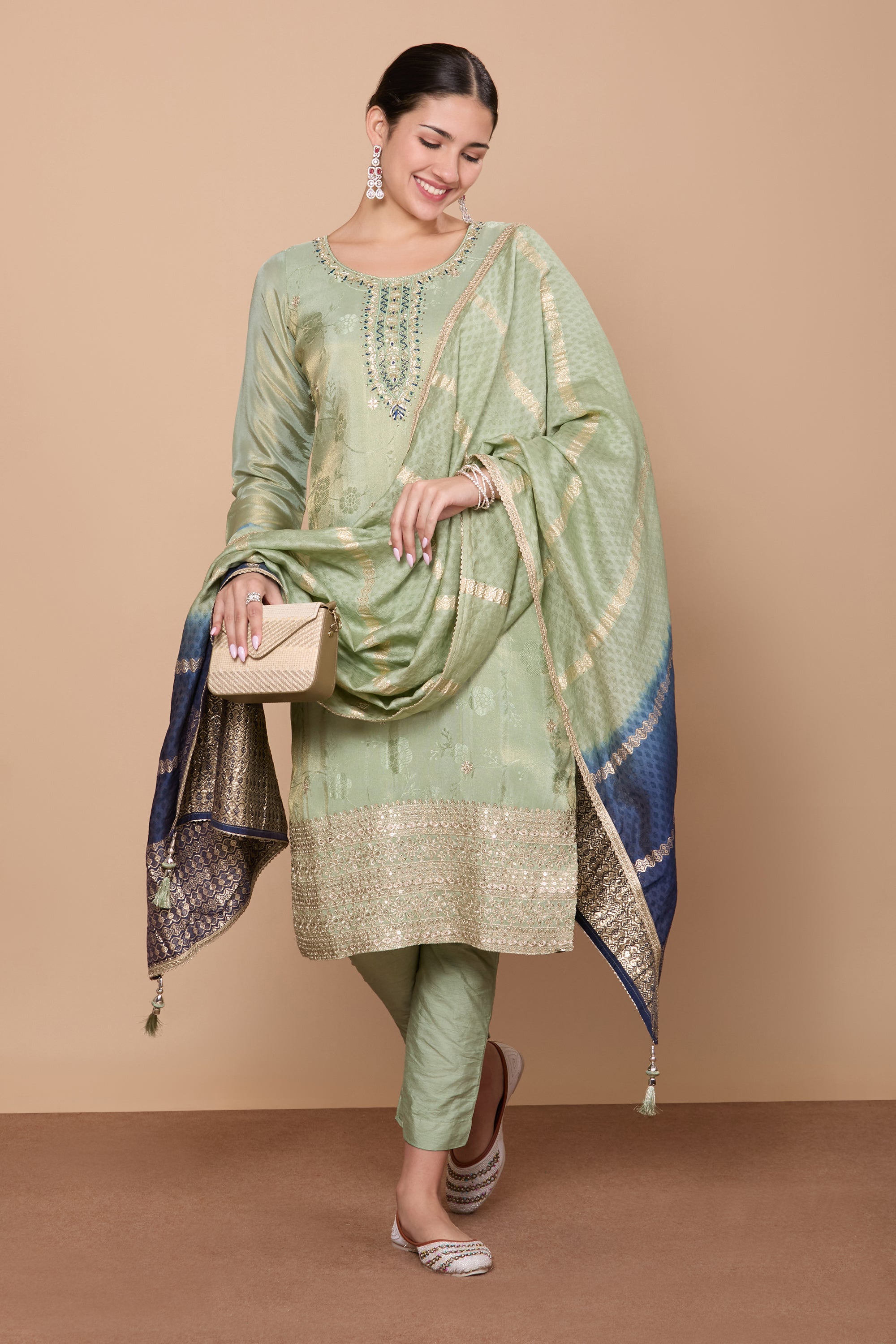Ragini Kamiz &amp; Pant Suit - Roop Darshan