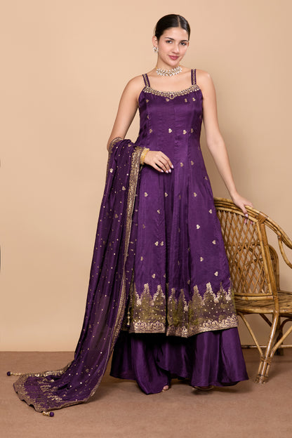 Fara Palazzo Suit - Roop Darshan
