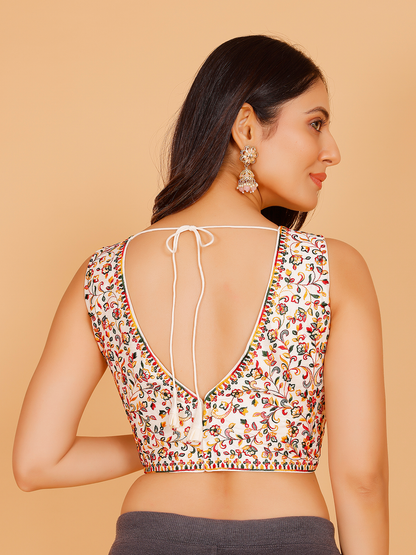 Brocade Silk Blouse