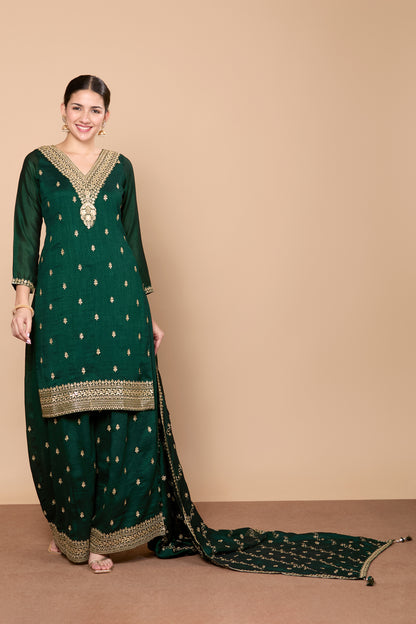 Rajeshri Palazzo Suit - Roop Darshan
