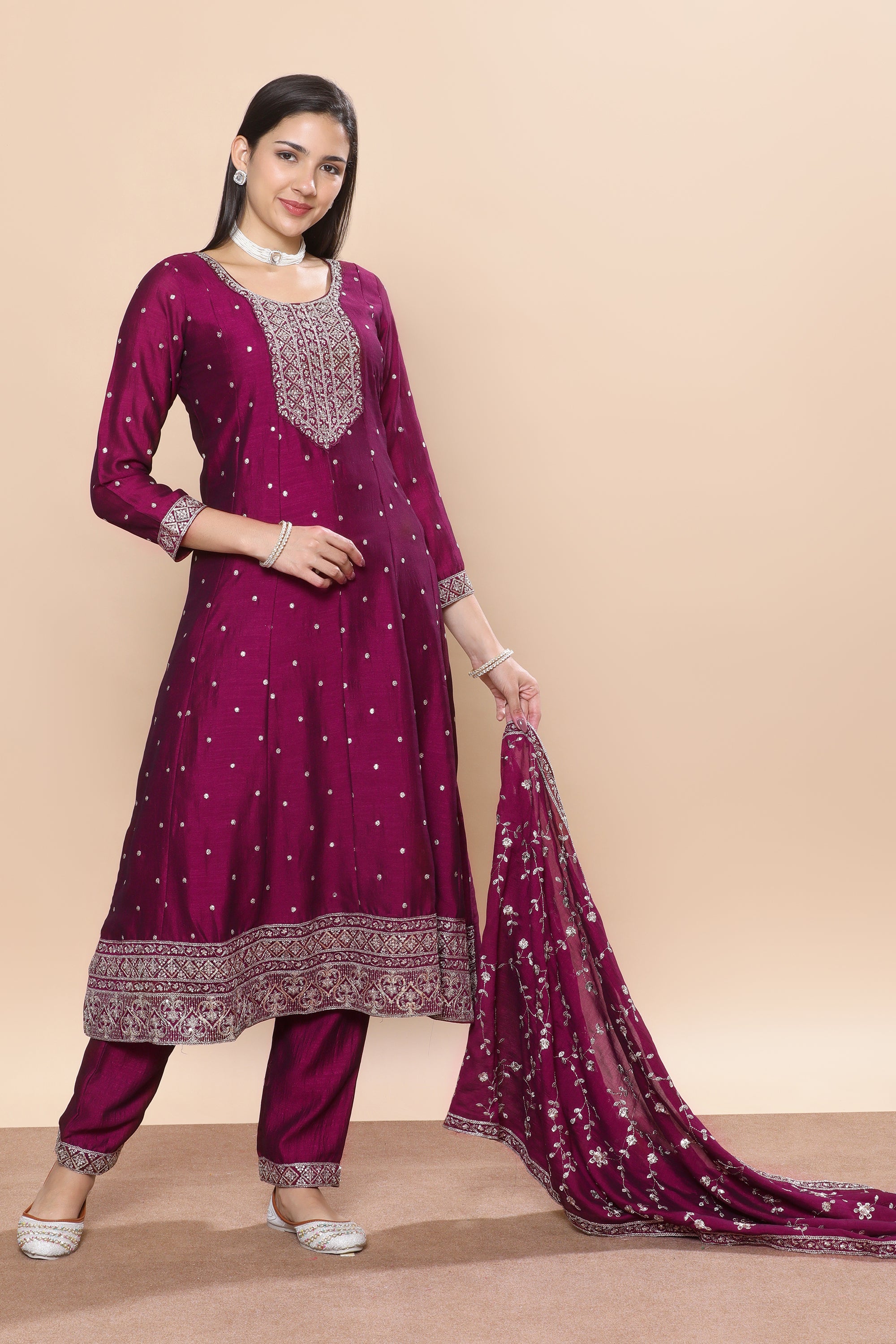 Naima Flair Kamiz &amp; Pant - Roop Darshan
