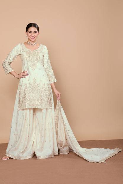 Aditi Palazzo Suit - Roop Darshan