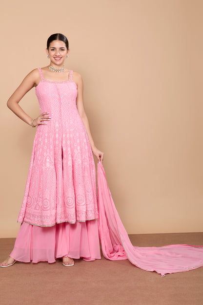 Falak Flair Plazzo Suit - Roop Darshan