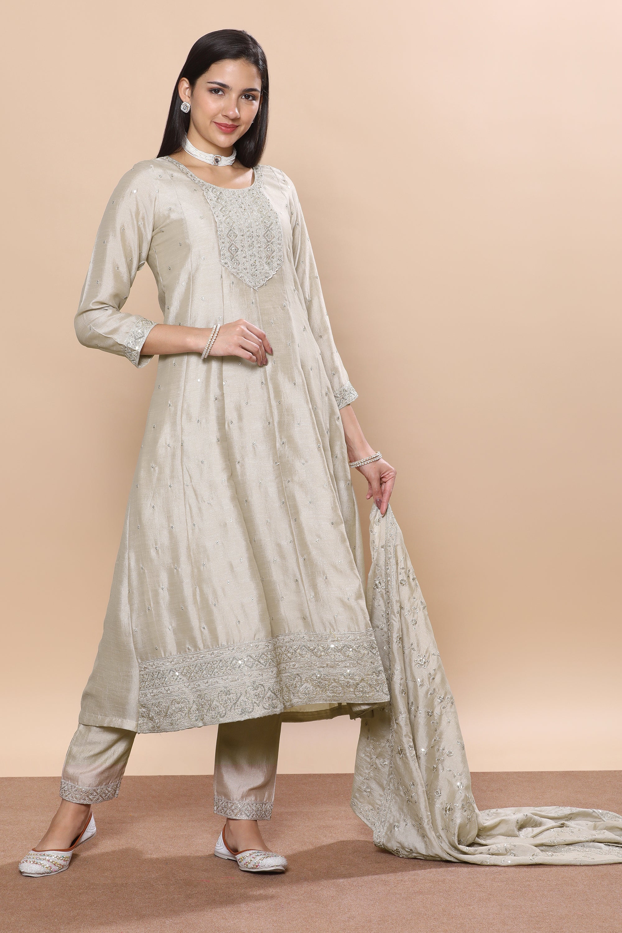 Naima Flair Kamiz &amp; Pant - Roop Darshan