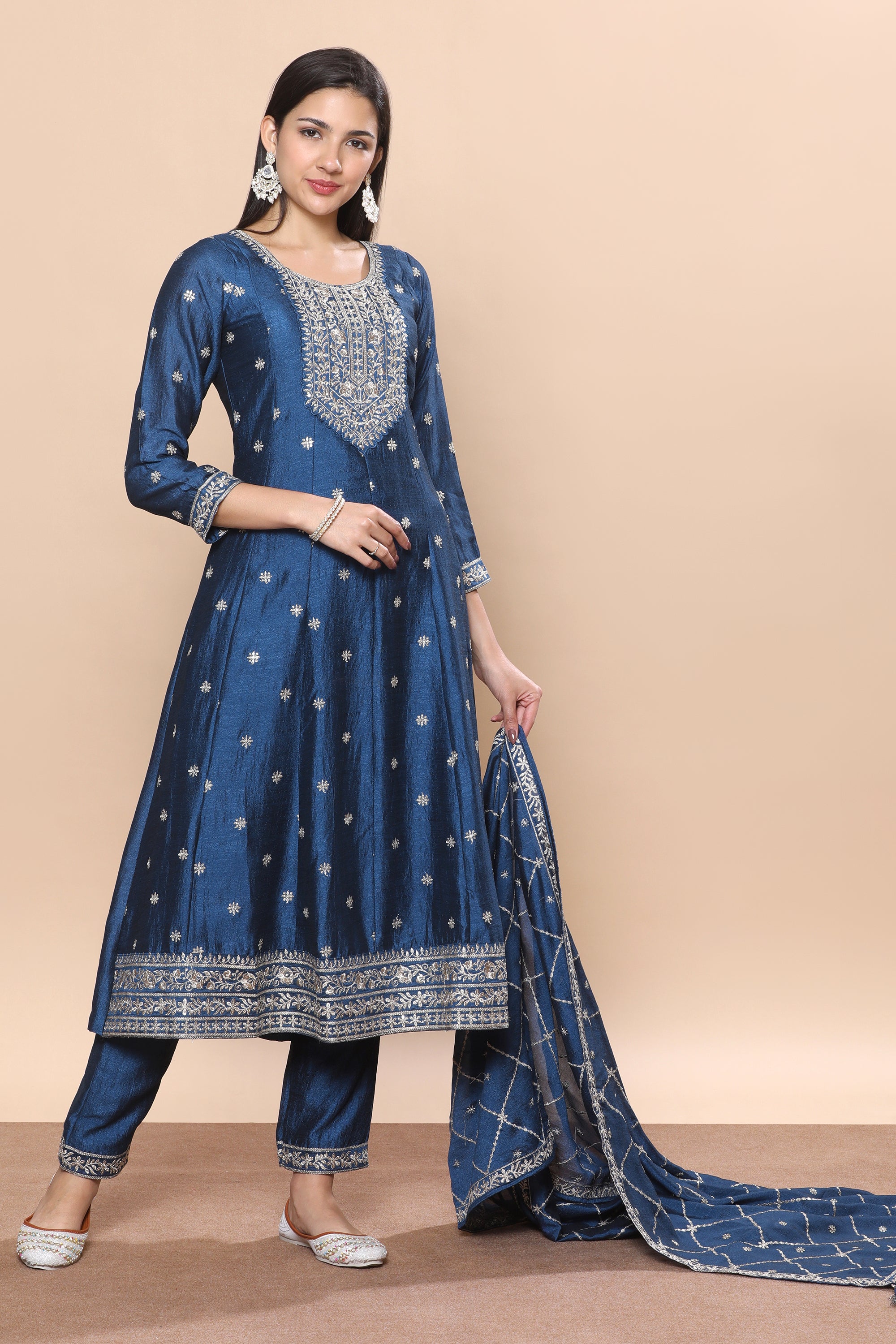 Sarika Flair Kamiz &amp; Pant - Roop Darshan
