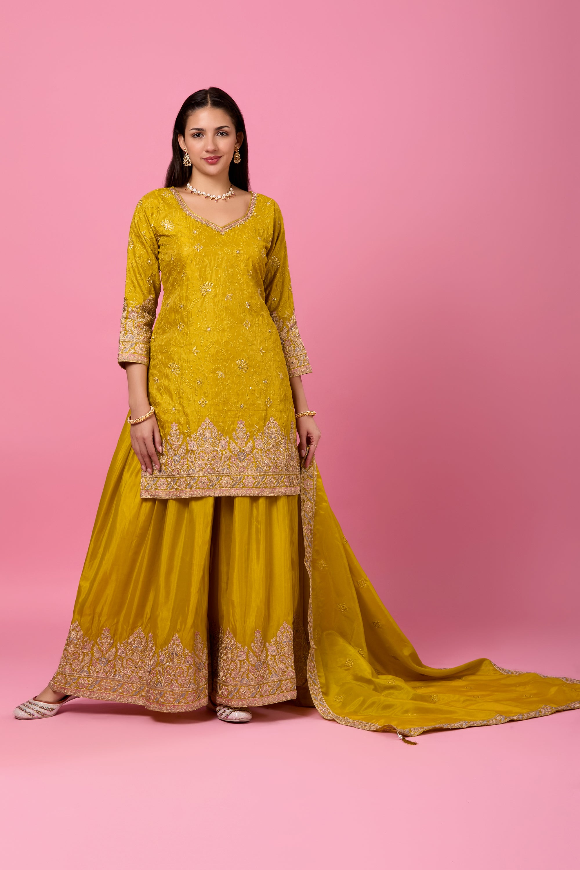 Aarohi Palazzo Suit - Roop Darshan