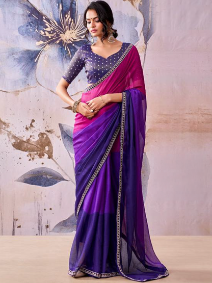 Darshi Chiffon Printed Saree
