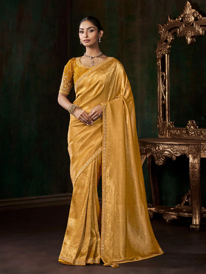 Radhya Silk Embroidered Saree