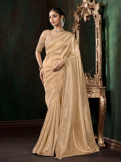 Radhya Silk Embroidered Saree