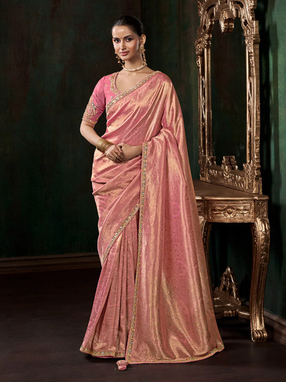 Radhya Silk Embroidered Saree