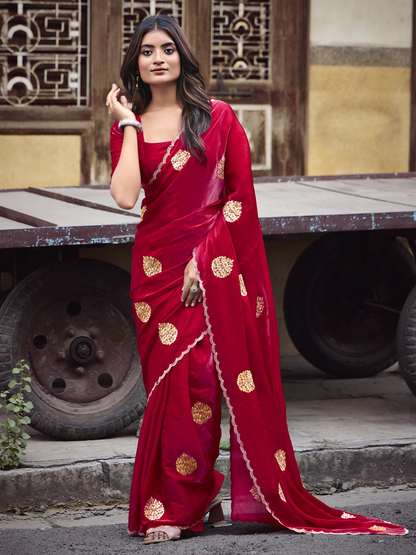 Utsav Organza Saree