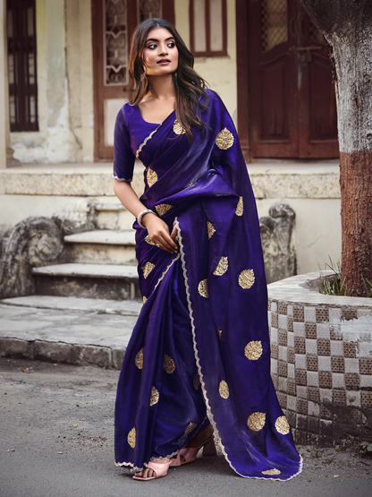 Utsav Organza Saree