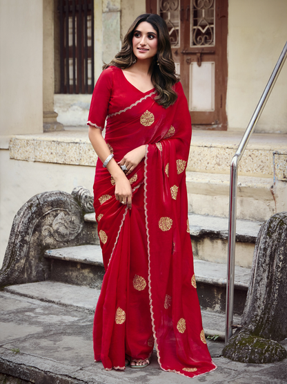 Utsav Organza Saree