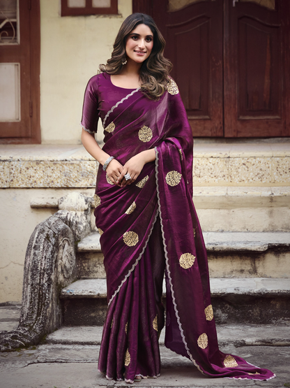 Utsav Organza Saree