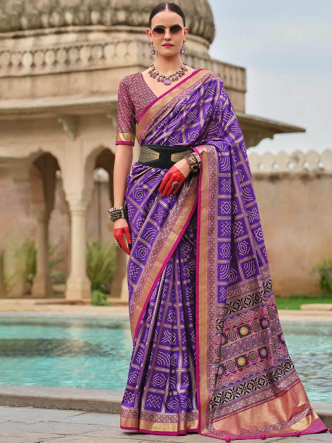 Aradhya Silk Printed Saree