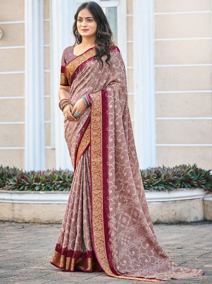 Shivani Silk Printed Saree