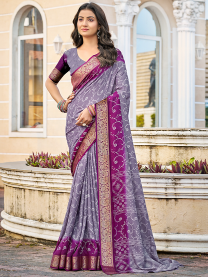 Shivani Silk Printed Saree
