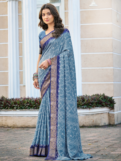 Shivani Silk Printed Saree