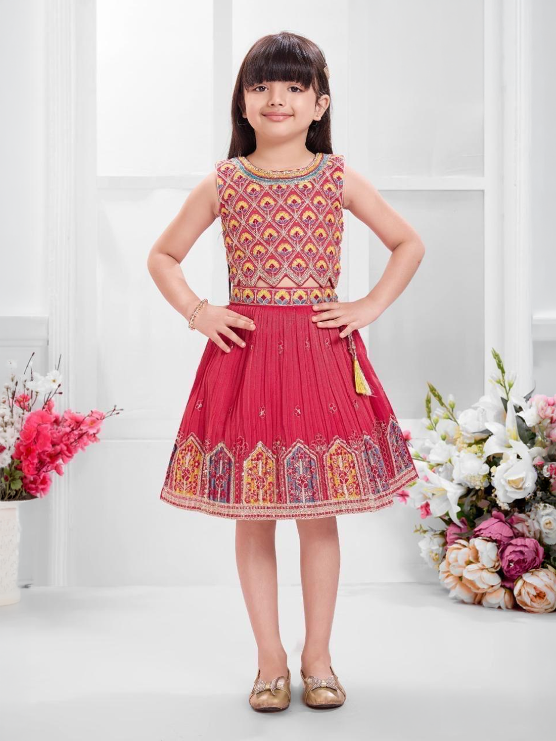 Diya Silk Skirt &amp; Top