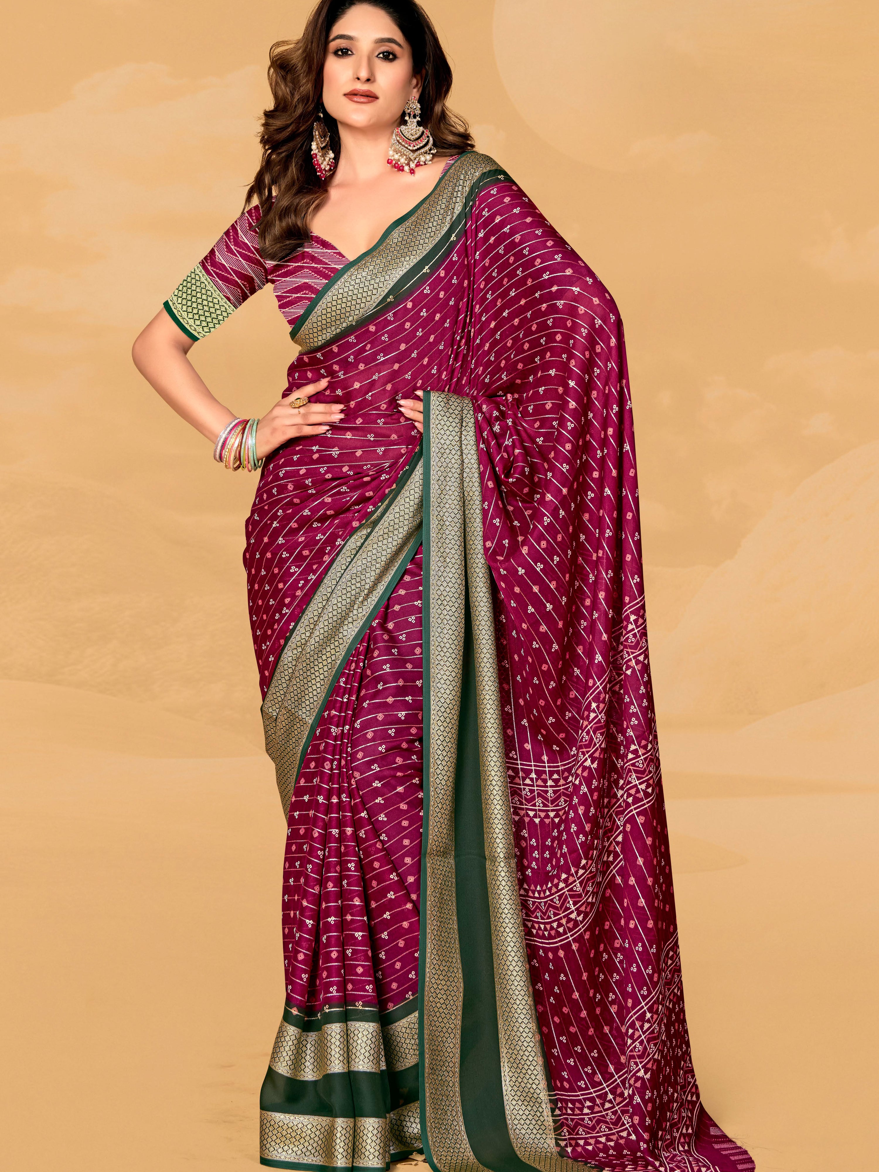 Tiara Saree - Roop Darshan