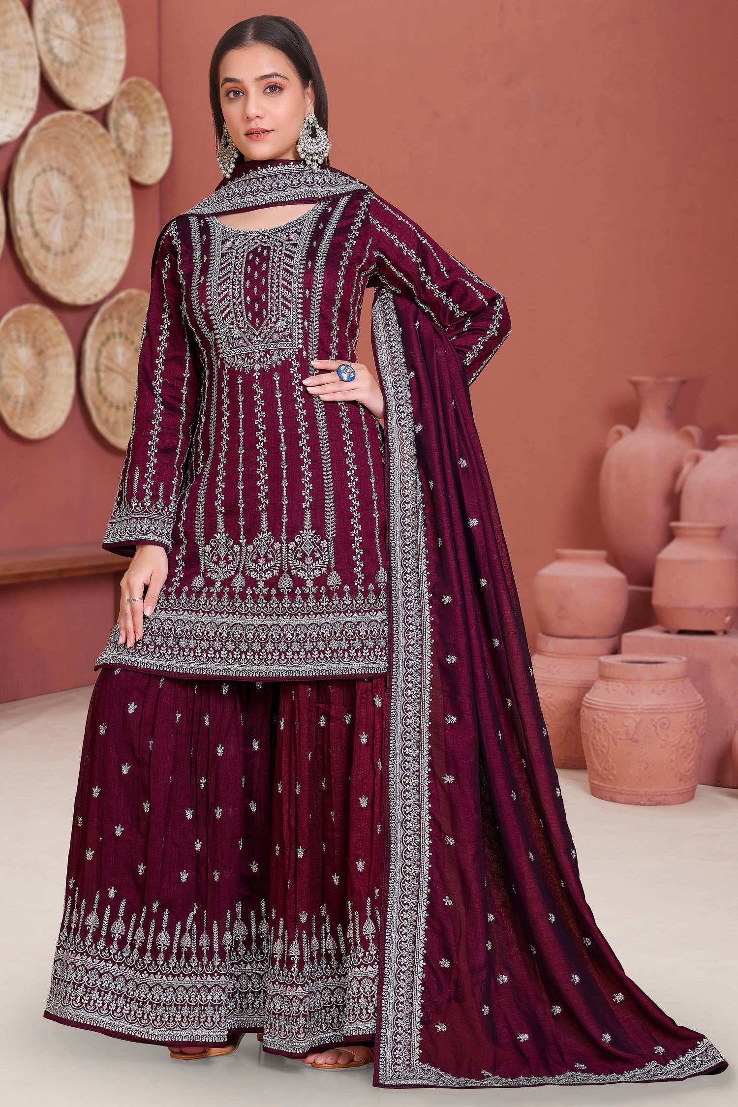 Kanika Sharara Suit