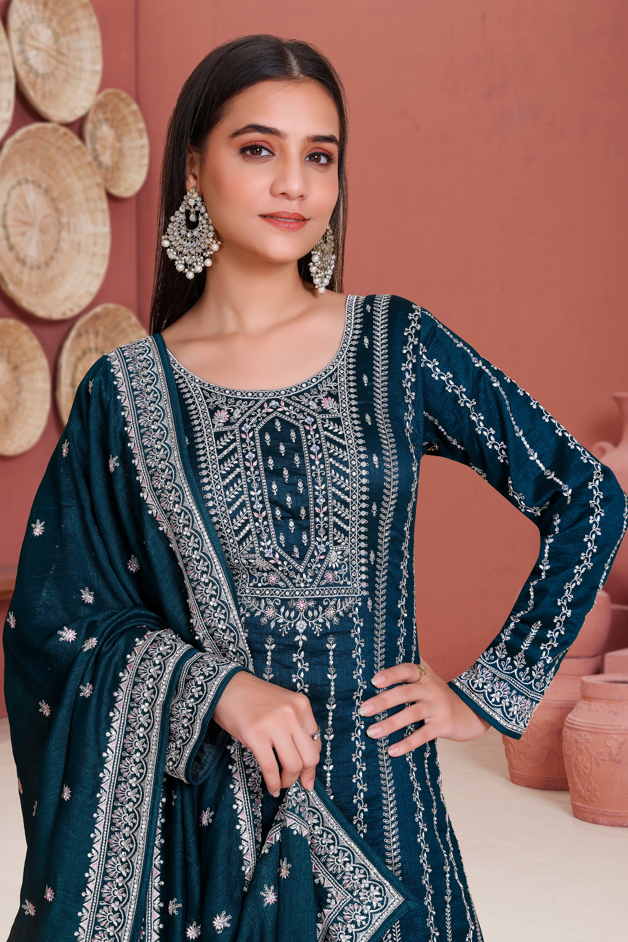 Kanika Sharara Suit - Roop Darshan
