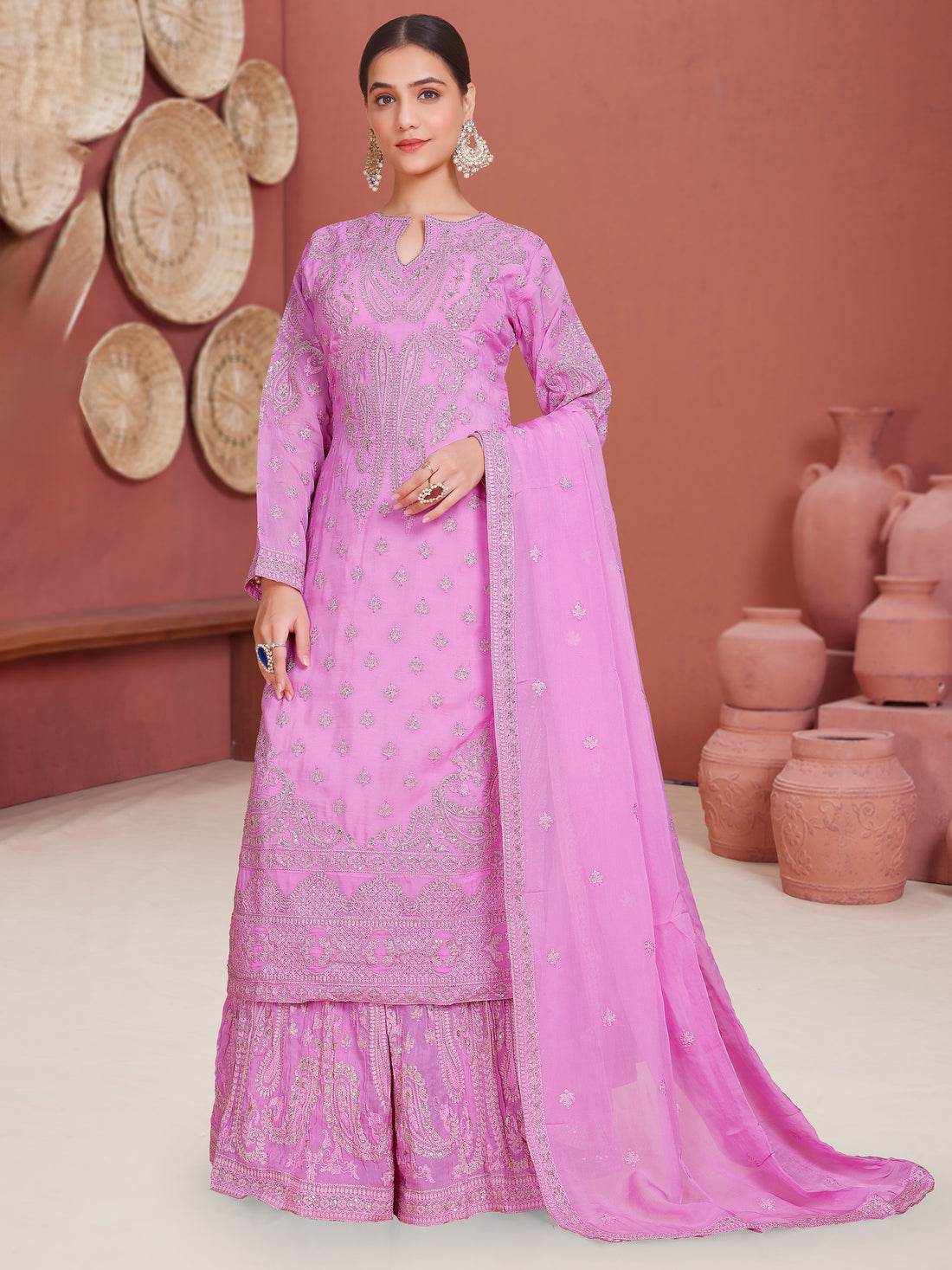 Ishika Palazoo Suit