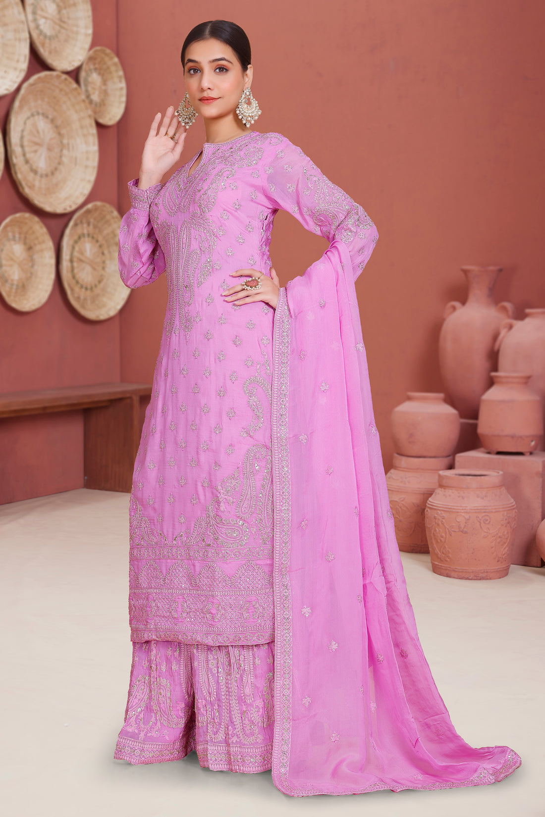 Ishika Palazoo Suit