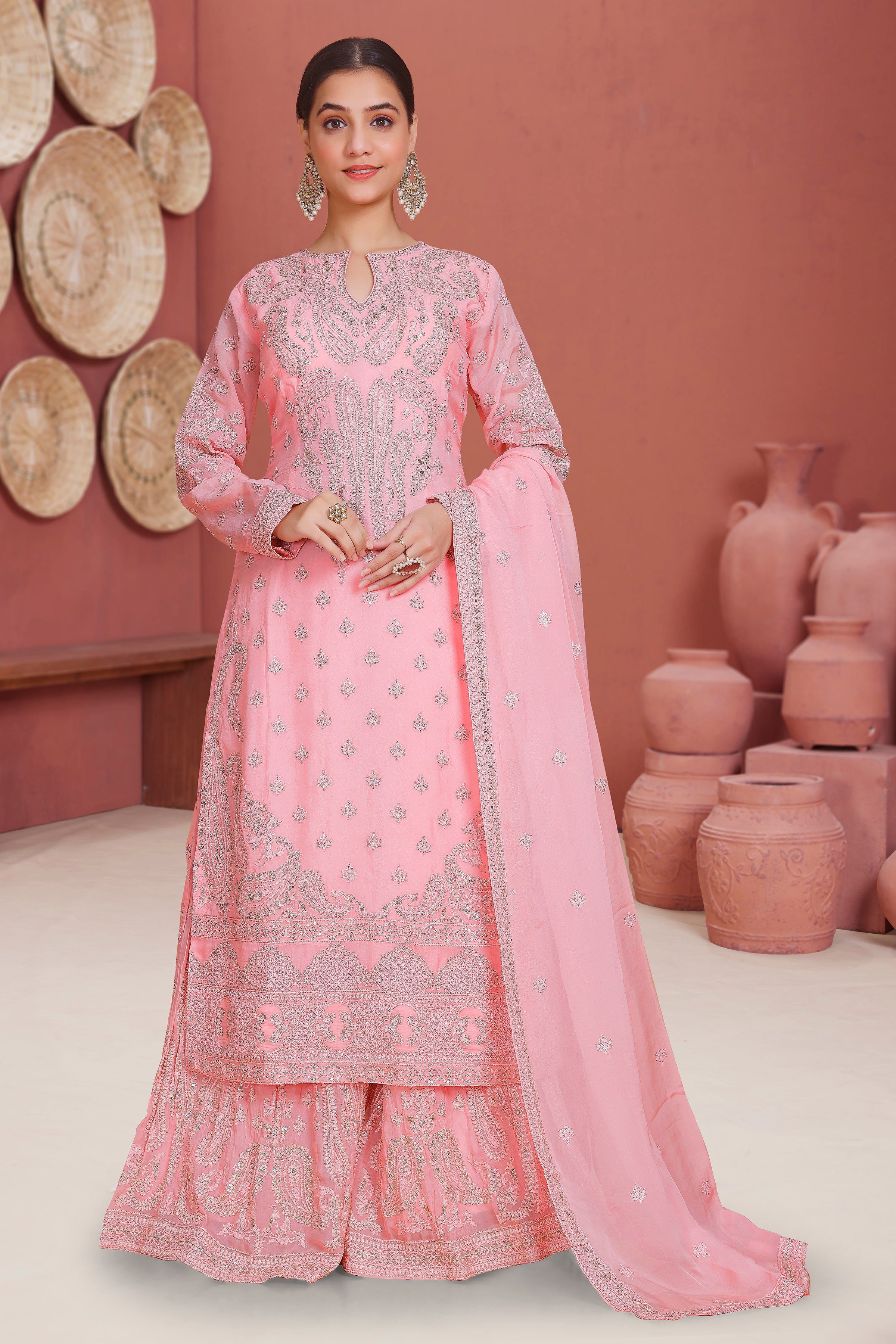 Ishika Palazoo Suit