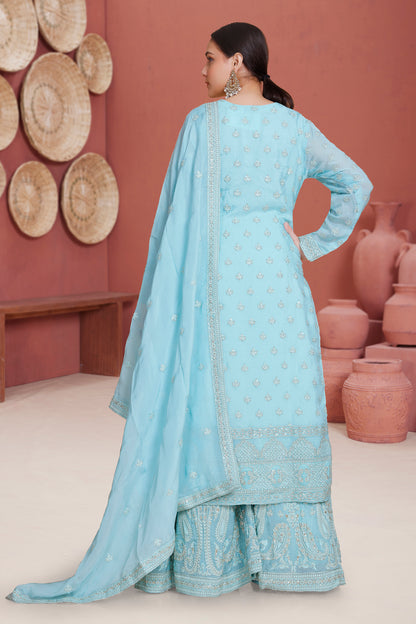 Ishika Palazoo Suit